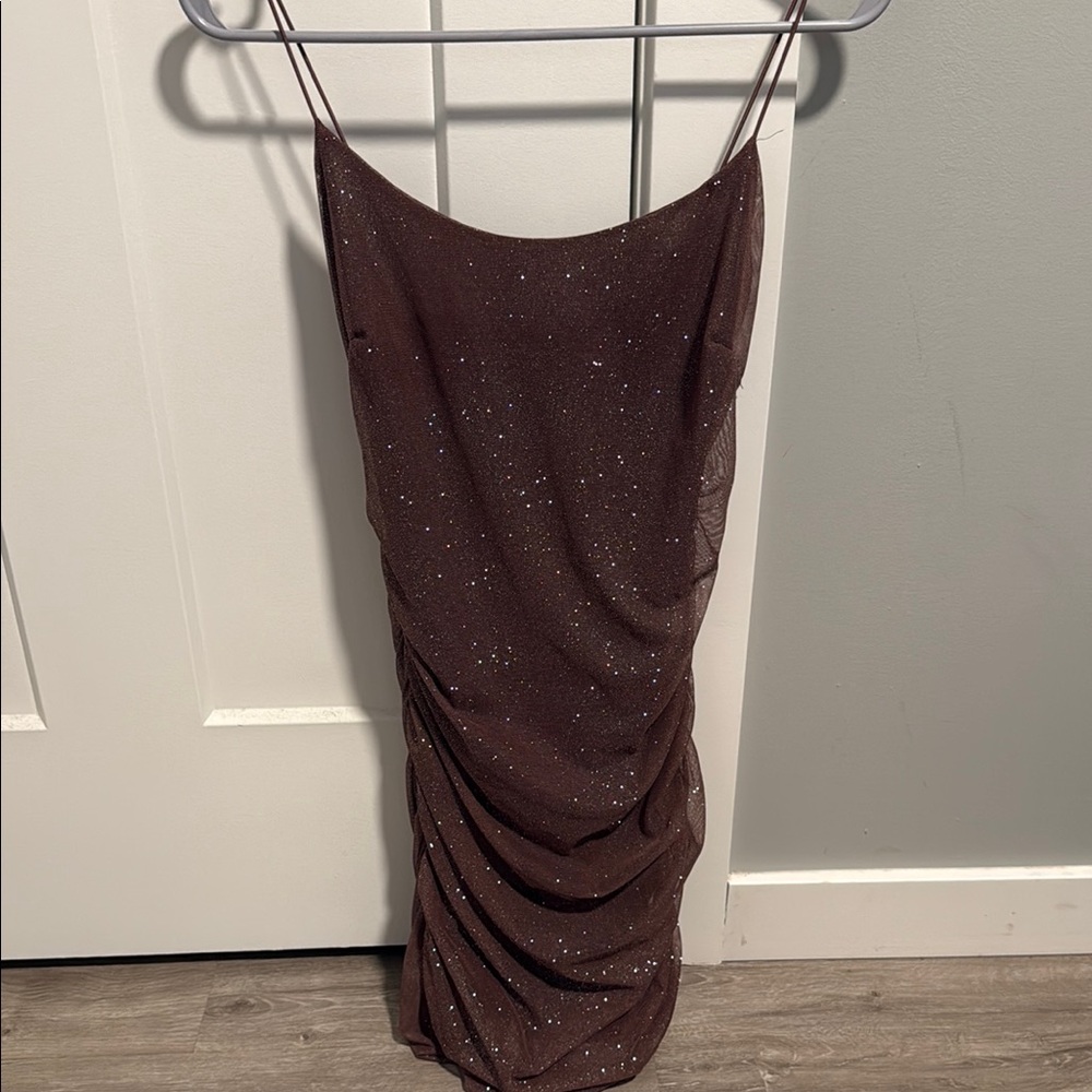 Windsor Red Slip Dress Spaghetti Strap Backless